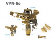 VYR 60 vol messing / RVS sectorsproeier 3/4