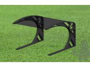 9202538 Overkapping / garage voor robotmaaiers. Transparant dak met anti-uv-behandeling.