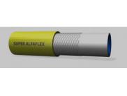 Super Alfaflex professionele ATH 5-lagen flexibele PVC persslang met geweven polyester versteviging, diam. 19 x 26 mm, kleur geel,