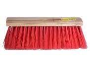 Straatbezem rood 46 cm