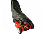 9102491 Beschermhoes voor gazonmaaiers, in zwart polyester. Afmetingen 185 x 59 x 68cm